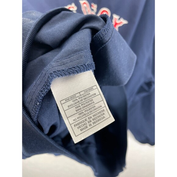 Vintage Nike Red Sox Windbreaker Men’s XL Navy Pullover Center Swoosh MLB - Picture 7 of 10